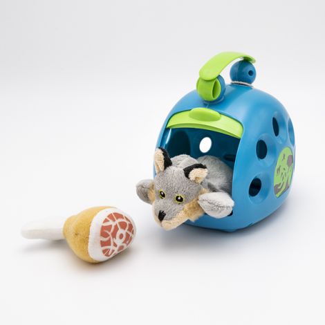 Caisse transport loup/os