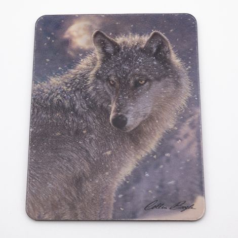Magnet 3D "Loup seul"