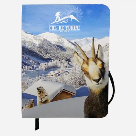 Calepin élastique "Turini Chamois"