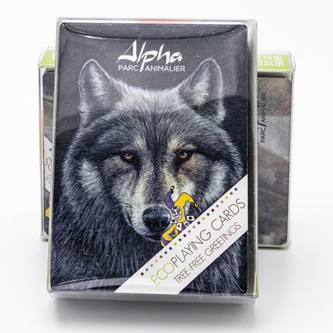 Jeu de cartes face Loup