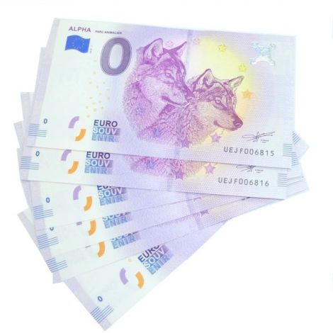Billet Touristique Euro Souvenir Alpha 2018